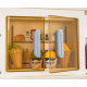 MEGA Kitchen with light, sound, and steam functions + accessories Beige