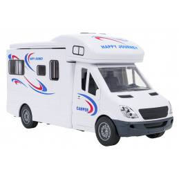 White Caravan with Light and Sound Function