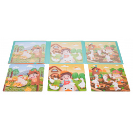 Magnetic Farm Puzzle + Booklet