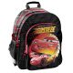 Paso School Set Three-Compartment Backpack + Pencil Case Cars