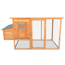 Aga Chicken Coop for Hens 198x75x103 cm