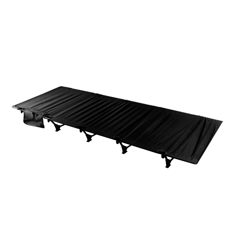 Aga Camping Folding Lounger Black