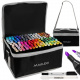 Double-sided markers / pens - set of 168 pcs.