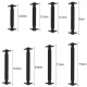 Silicone shoelaces set of 16 19933