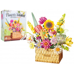 Spring Bouquet Basket Dice Set 1615pcs.