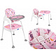 Aga Children's High Chair 3-in-1 Pink