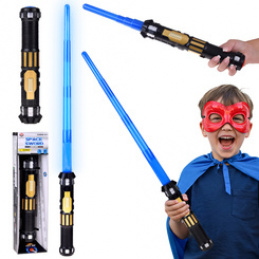Folding Star Warrior Lightsaber Light Sound ZA5888 Universal