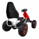 Large Pedal Go-Kart Strong for Kids Red + 100 kg Load + EVA Wheels + Hand Brake + Sport Seat