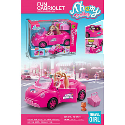 Doll and Car Set + Accessories