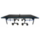 Large black ping pong table