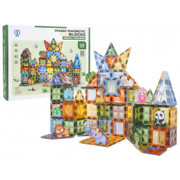 Set of Magnetic Blocks 116 pcs.