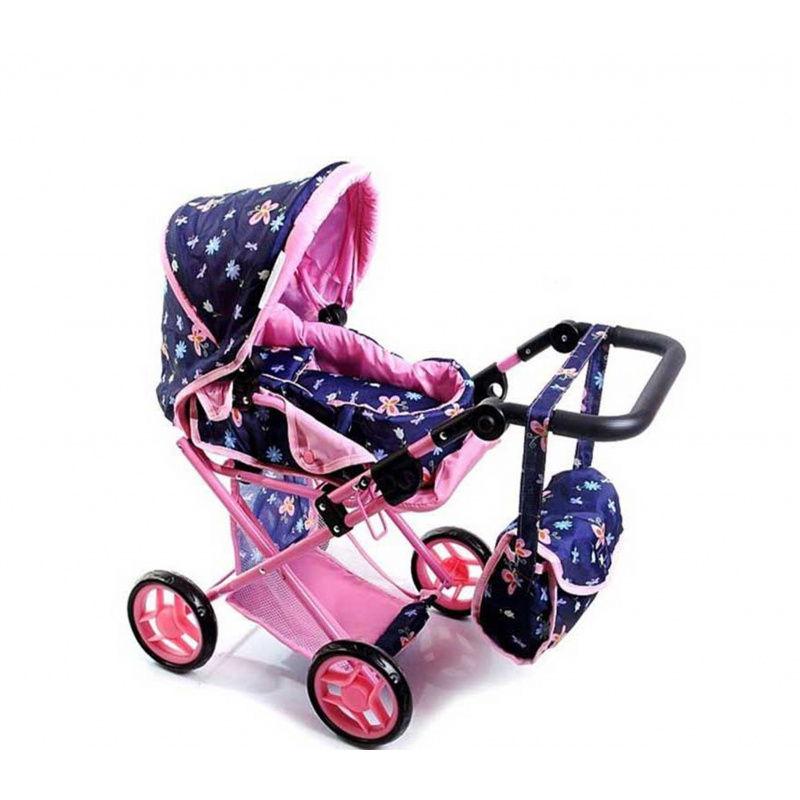 Doris Stroller for dolls 9346 Pink 3