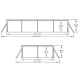 Bestway Steel Pro 4,00 x 2,11 x 0,81 m 56405