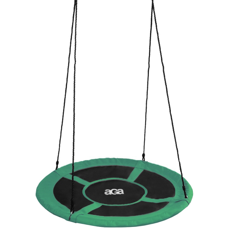 Aga Hanging Swing Ring 120 cm Dark Green