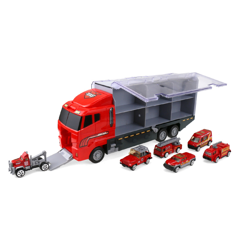 Aga4Kids Fire Truck with Toy Cars