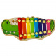 Aga Colorful wooden Xylophone for children Crocodile
