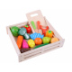 Wooden box with fruit and vegetables for magnet ZA4121