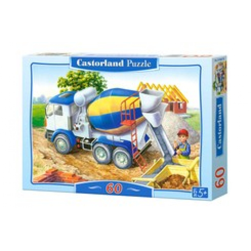 CASTORLAND Puzzle 60 pieces - Construction site