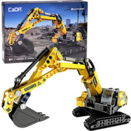 CaDA Technical Construction Blocks EXCAVATOR movable element 467pcs ZA4630 universal