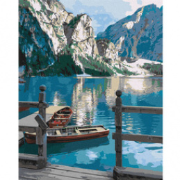 Painting by numbers 40x50 cm KHO2763 Mountain Peace AP0074 universal