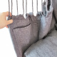 Aga Hanging rocking chair Grey