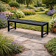 Aga Metal Garden Bench 130x34x43.5 cm
