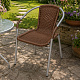Aga Garden Chair RATAN Gray/Brown
