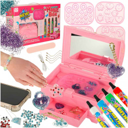 Creative Beaded Pendant Jewelry Making Set Magic Box UV
