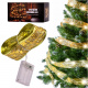 Decorative LED Ribbon 10m 100LED Christmas Tree Lights Christmas Decoration Warm White with Batteries