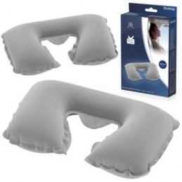 Bestway Travel Inflatable Pillow 67006 Grey