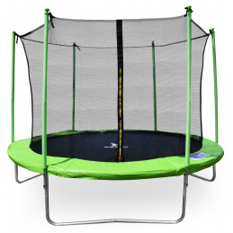 Aga SPORT FIT Trampoline 250 cm Light Green + inner protective net
