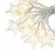 Linder Exclusiv Christmas Light Chain 48 LED Stars Warm White