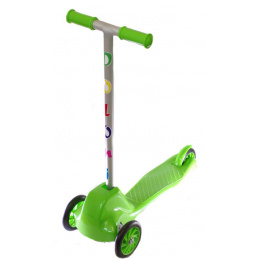 Doloni Children's three-wheeled scooter Green