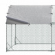 Aga Cage Run with Tarp for Chickens 2.8x3.8x1.97 m