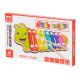 Aga Colourful wooden Xylophone for children Caterpillar