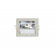 SMART ceiling spot light BRG70450 tiltable - aluminium - square - chrome