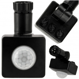 PIR motion sensor for LED floodlights 2-in-1