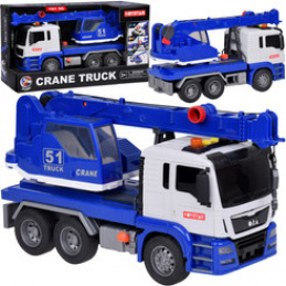 Rotating CRANE Car Construction Movable Arm + Sound + Light ZA5226 Universal