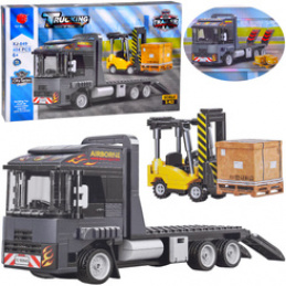 Technical Construction Kits VEHICLES 1:42 - Truck with Trailer and Forklift 404ele ZA5722 Universal