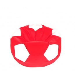Aga Sofa bag BALL XXXL White - Red