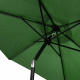 Aga Tilt Garden Parasol 250 cm Dark Green
