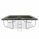 Aga Rectangular Trampoline 244x335 cm Black/Yellow