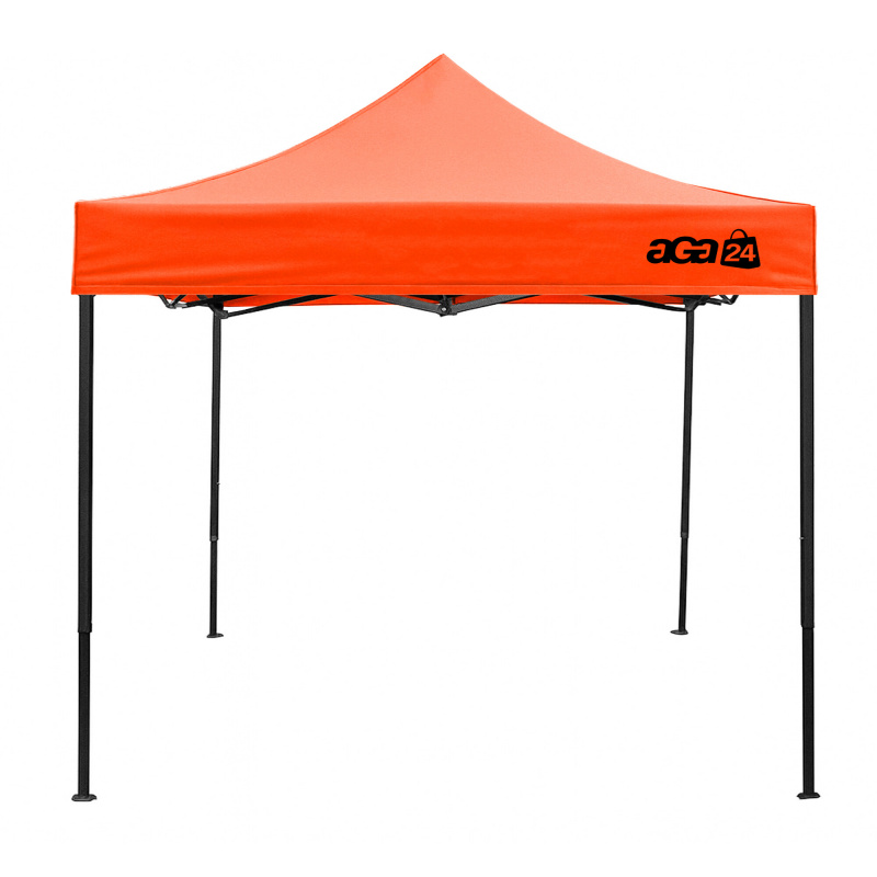 Aga Sales Stand without Sidewalls 3×3 m Orange