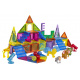 Set of Magnetic Cubes 3D ZOO 64 pcs.