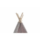 Aga4Kids Baby Teepee Grey and pink