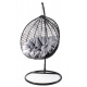 Aga Hanging armchair ORTA MR4202B-LG Black/Light grey