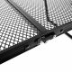 Aga Folding Camping Table 60x40x25/33 cm Black