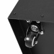 Aga Pellet Storage 36x36x52 cm Black
