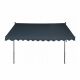 Aga Telescopic Awning 350x120 cm Grey