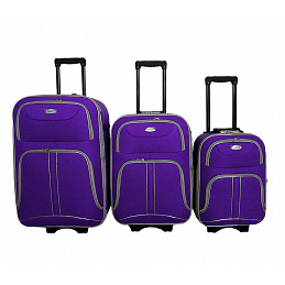 Linder Exclusiv Luggage Set Lilac 6CZ008 - II. QUALITY
